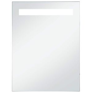 vidaXL K&uacute;peľňov&eacute; n&aacute;stenn&eacute; zrkadlo s LED osvetlen&iacute;m 60x80 cm