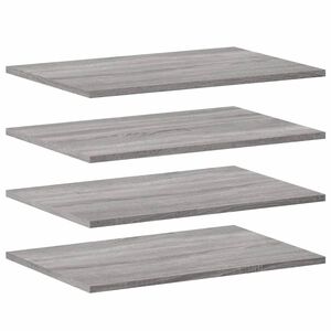 vidaXL N&aacute;stenn&eacute; police 4 ks siv&eacute; sonoma 60x40x1,5 cm kompozitn&eacute; drevo