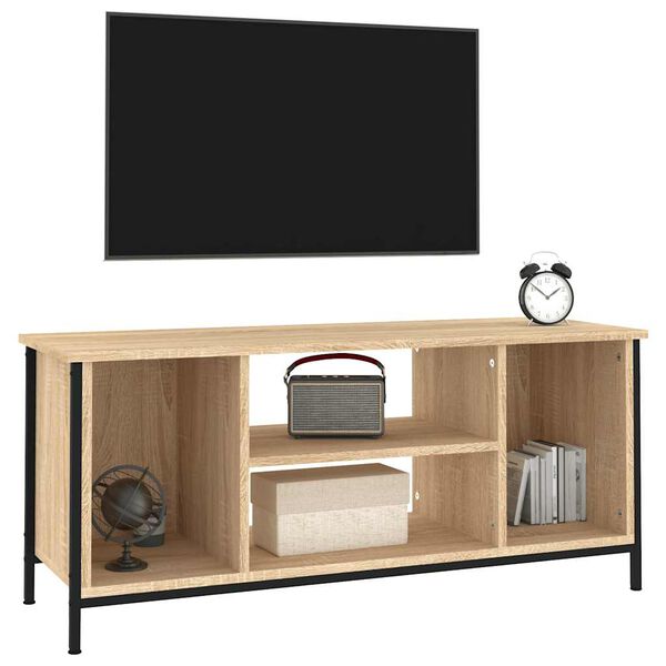 vidaXL TV skrinka dub sonoma 102x35x45 cm kompozitn&eacute; drevo