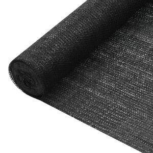vidaXL Tieniaca sieť čierna 1,8x25 m HDPE 75 g/m&sup2;