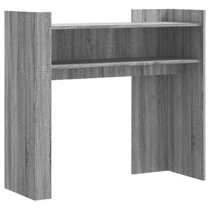 vidaXL Konzolov&yacute; stol&iacute;k siv&yacute; sonoma 100x35x90 cm kompozitn&eacute; drevo