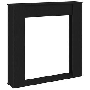 vidaXL Krbov&yacute; r&aacute;m čierny dub 100x20x100 cm imit&aacute;cia dreva