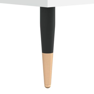 vidaXL Nočný stolík biela 40x40x50 cm kompozitné drevo