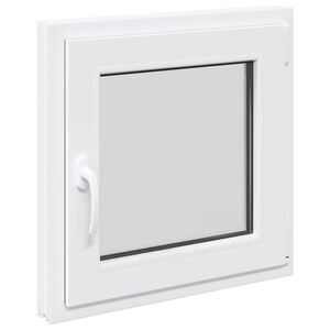 vidaXL Biele vn&uacute;torn&eacute; farby okna v suter&eacute;ne RISOR 60 x 60 cm