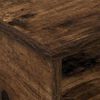 vidaXL Nočn&yacute; stol&iacute;k Dymov&aacute; dub 40 x 31 x 15 cm Kompozitn&eacute; drevo
