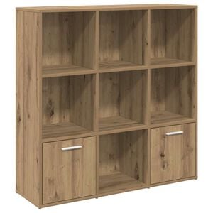 vidaXL Knižnica dub artisan 98x29x97,5 cm kompozitn&eacute; drevo