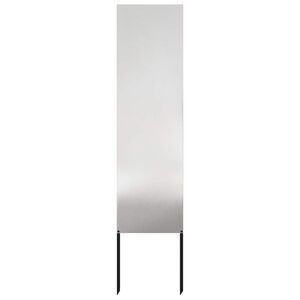 vidaXL Z&aacute;hradn&aacute; clona na s&uacute;kromie Rezac&iacute; Strieborn&aacute; 32 x 140 cm