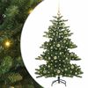 vidaXL Umel&yacute; Skl&aacute;pac&iacute; Vianočn&yacute; Stromček Zelen&aacute; 150 cm PVC a oceľ