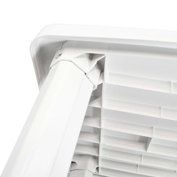 vidaXL Záhradný stôl, biely 101x68x72 cm, plast