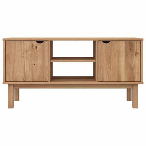 vidaXL TV skrinka OTTA 113,5x43x57 cm, borovicov&yacute; mas&iacute;v