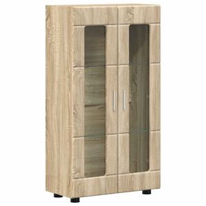 vidaXL Serv&iacute;rovacia skriňa FLORIN 55,5 x 29 x 100 cm Sonoma dub