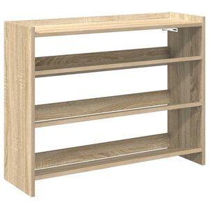 vidaXL Reg&aacute;l na top&aacute;nky dub sonoma 80x25x62 cm spracovan&eacute; drevo