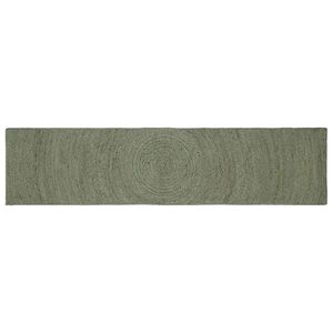 vidaXL Kusov&eacute; koberce Olivovo zelen&aacute; 60 x 300 cm Juta