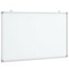 vidaXL Magnetick&aacute; biela tabuľa 100x60x1,7 cm hlin&iacute;k
