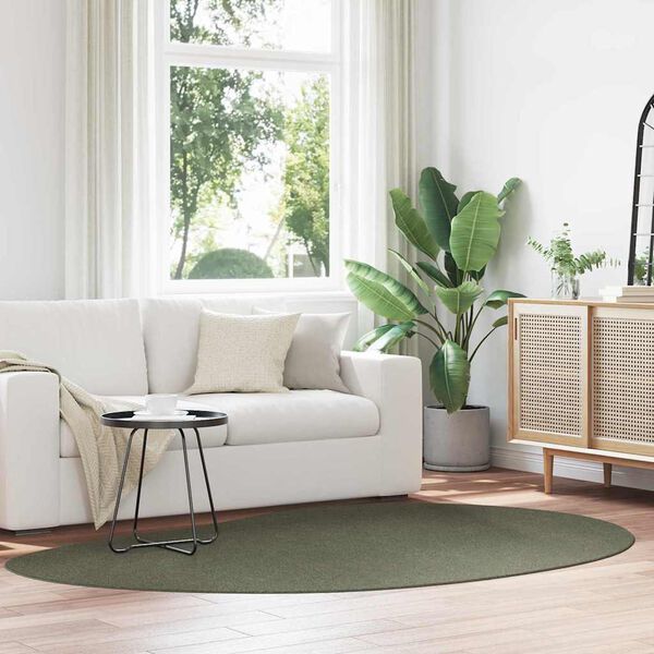 vidaXL Koberec HUARTE Lesná zelená 160 x 230 cm Polyester