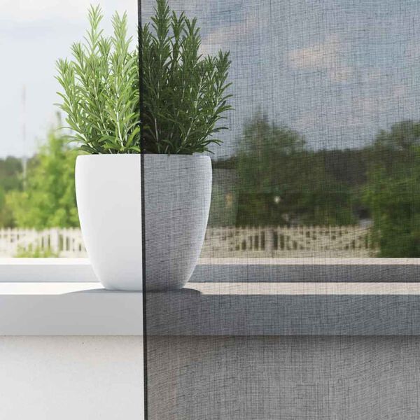 vidaXL voálové závesy s vrchnou časťou, 2 ks, čierne