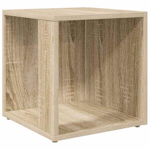 vidaXL Pr&iacute;ručn&yacute; stol&iacute;k dub sonoma 33x33x34,5 cm kompozitn&eacute; drevo