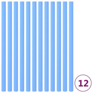 vidaXL Penov&eacute; n&aacute;vleky na stĺpiky trampol&iacute;ny 12 ks 92,5 cm modr&eacute;