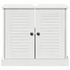 vidaXL Skrinka pod um&yacute;vadlo VIGO Biela a antik biela 68 x 34 x 59 cm