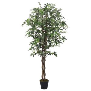 vidaXL Umel&yacute; javorov&yacute; strom 224 listov 80 cm zelen&yacute;