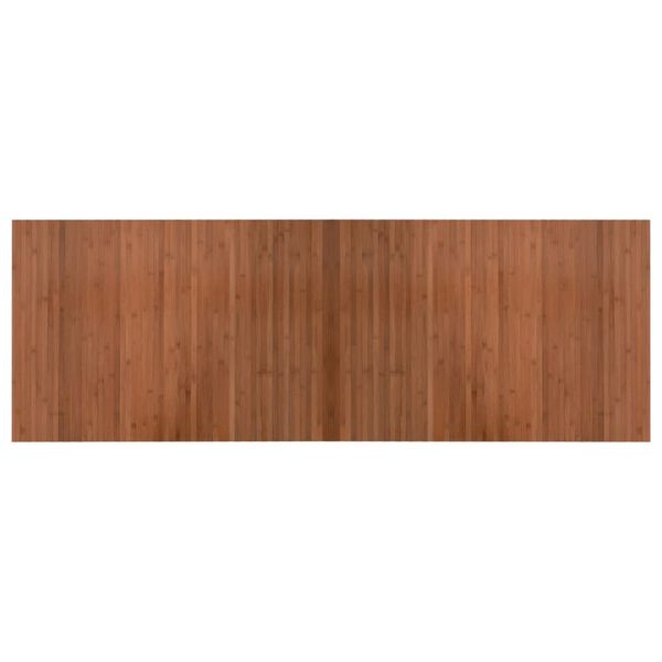 vidaXL Koberec obdĺžnikov&yacute; hned&yacute; 70x200 cm bambus