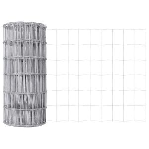 vidaXL Euro plot Strieborná 0.4 x 10 m