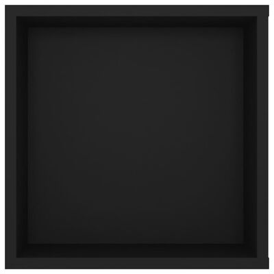 vidaXL Nástenná TV skrinka, čierna 102x35x35 cm, kompozitné drevo