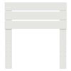 vidaXL Zadn&eacute; čelo Biela 100 cm Kompozitn&eacute; drevo