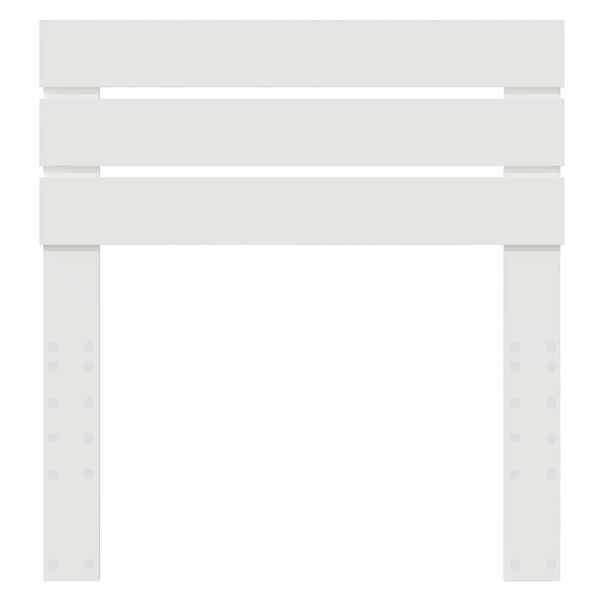 vidaXL Zadn&eacute; čelo Biela 100 cm Kompozitn&eacute; drevo