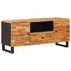 vidaXL TV skrinka Hned&aacute; 105 x 33 x 46 cm Mas&iacute;vne mango drevo