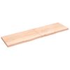 vidaXL N&aacute;stenn&aacute; polica 220x60x(2-6) cm, neo&scaron;etren&yacute; dubov&yacute; mas&iacute;v