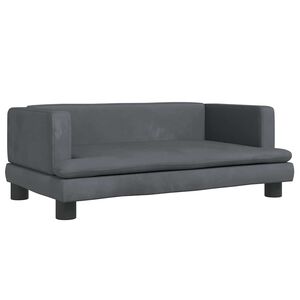 vidaXL Pelech pre psa siv&yacute; 80x45x30 cm zamat