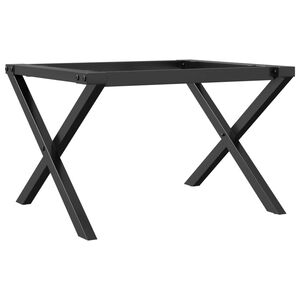vidaXL Nohy konferenčn&eacute;ho stol&iacute;ka X-r&aacute;m 50x40x38 cm oceľ