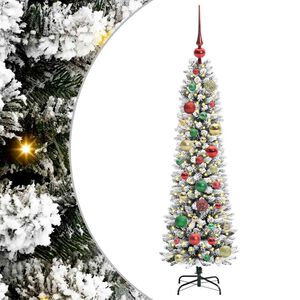 vidaXL Umel&yacute; vianočn&yacute; stromček Biela 120 cm PVC, kov a plast