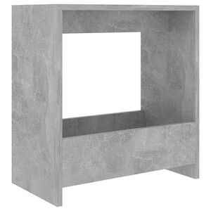vidaXL Pr&iacute;ručn&yacute; stol&iacute;k, bet&oacute;novo siv&yacute; 50x26x50 cm, kompozitn&eacute; drevo
