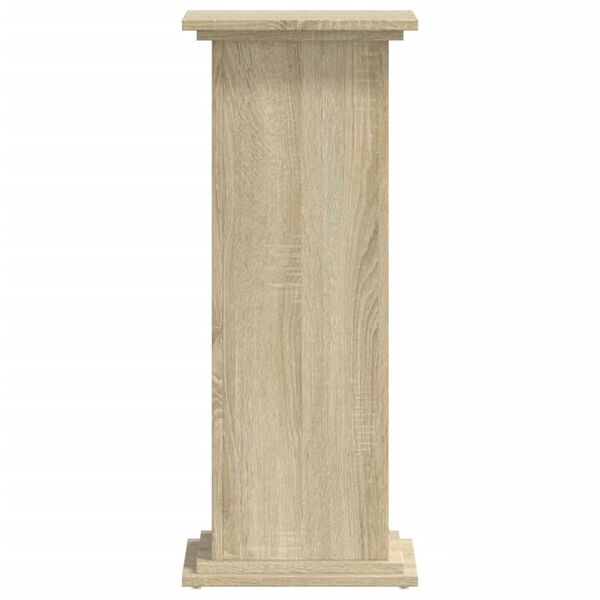 vidaXL Stojan na rastliny dub sonoma 33x33x80 cm kompozitn&eacute; drevo