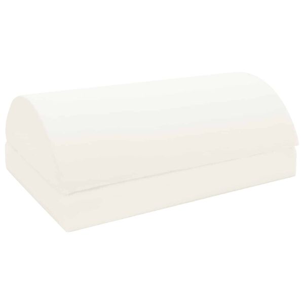 vidaXL Podložka na nohy Jednofarebn&yacute; Siv&aacute;