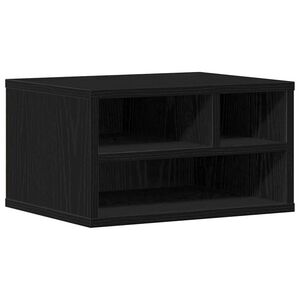 vidaXL Stojan na tlačiareň Čierny dub 40 x 32 x 22,5 cm