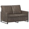 vidaXL Sofa pre 2 osoby Tmavosiv&aacute; 130 x 81 x 82 cm