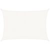 vidaXL Tieniaca plachta 160 g/m&sup2;, biela 3x4 m, HDPE