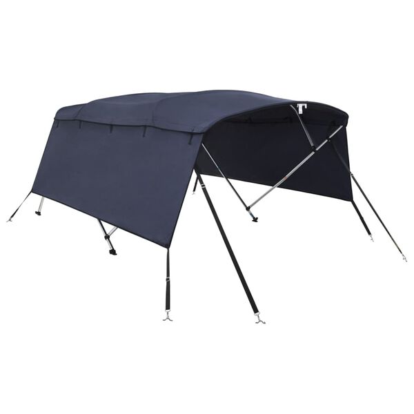 vidaXL Strie&scaron;ka Bimini s 4 obl&uacute;kmi a stenami 243x(230-244)x137 cm