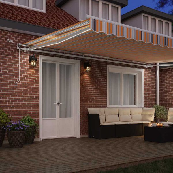 vidaXL Mark&iacute;za Viacfarebn&yacute; 500 x 300 x 165 cm Polyester a kov