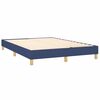 vidaXL Boxspring posteľ s matracom modr&yacute; 140x190 cm l&aacute;tka