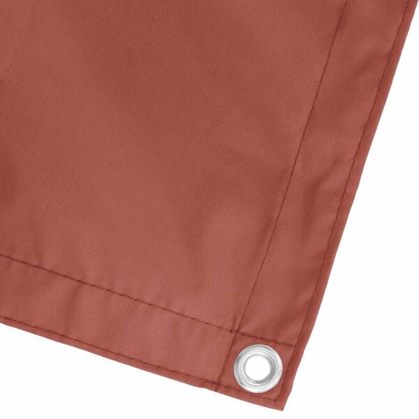 vidaXL Balk&oacute;nov&aacute; obrazovka Tehlov&aacute; 110 x 1000 cm Oxfordsk&aacute; l&aacute;tka