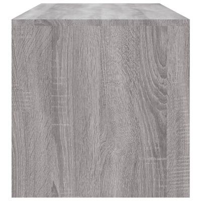 vidaXL Konferenčný stolík sivý sonoma 100x40x40 cm spracované drevo
