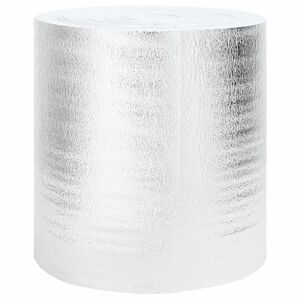 vidaXL Reflexn&aacute; f&oacute;lia za radi&aacute;tor Strieborn&aacute; 5 x 0,5 m Polyetyl&eacute;n