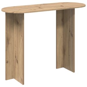 vidaXL Konzolov&yacute; st&ocirc;l Dub artisan 100 x 39,5 x 75 cm Kompozitn&eacute; drevo