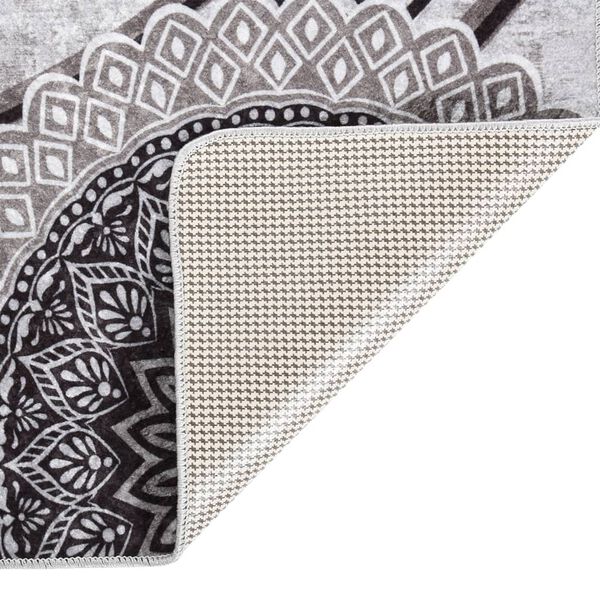 vidaXL Prateľný koberec 120x180 cm viacfarebný protišmykový