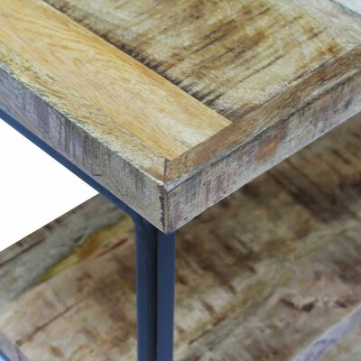 vidaXL Kancelársky stôl, mangové drevo 110x50x76 cm
