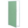 vidaXL Access Panel Zelen&aacute; a strieborn&aacute; 55 x 105 cm